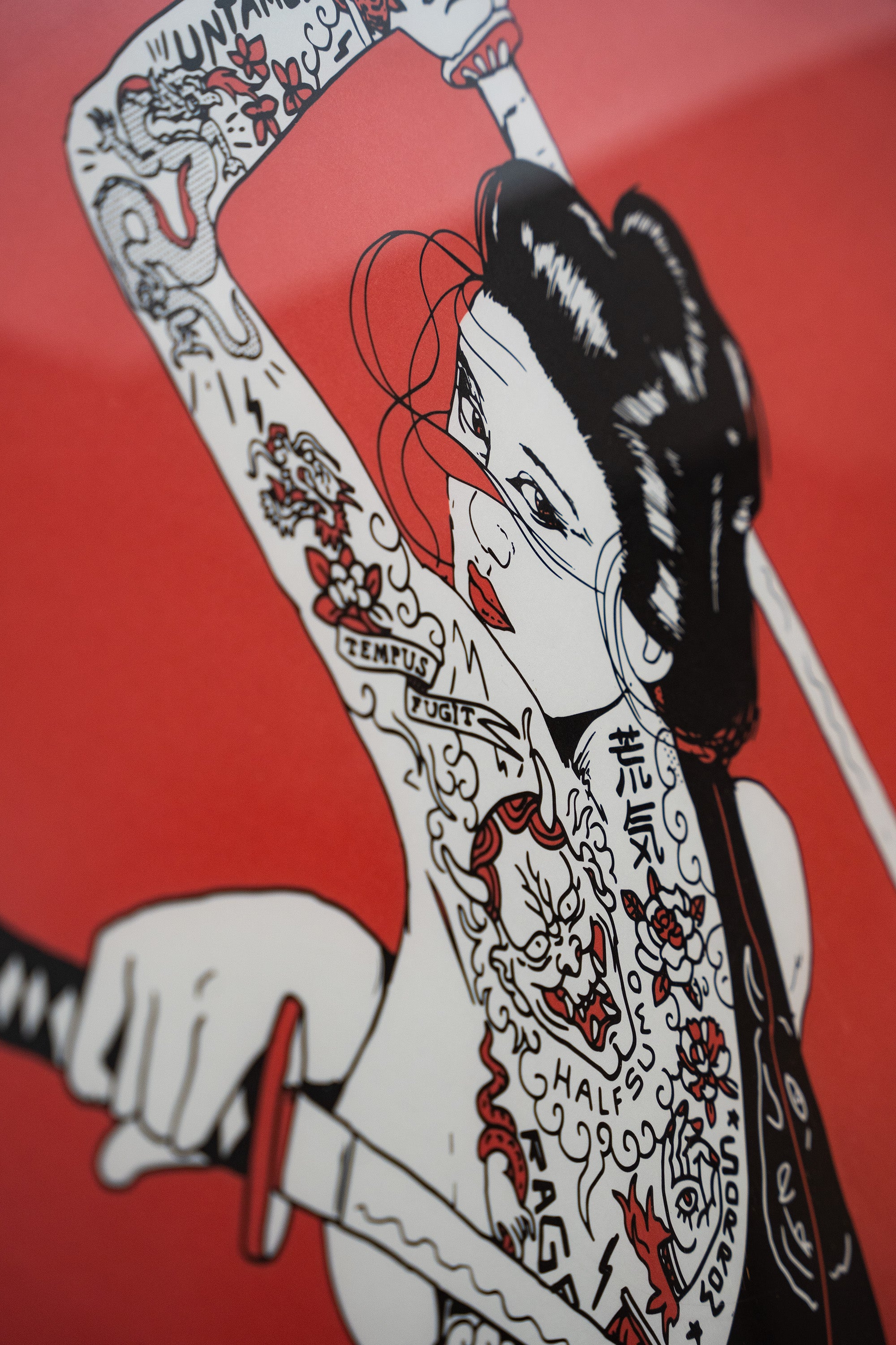 Onna Bugeisha - Master Level Print – Half Sumo