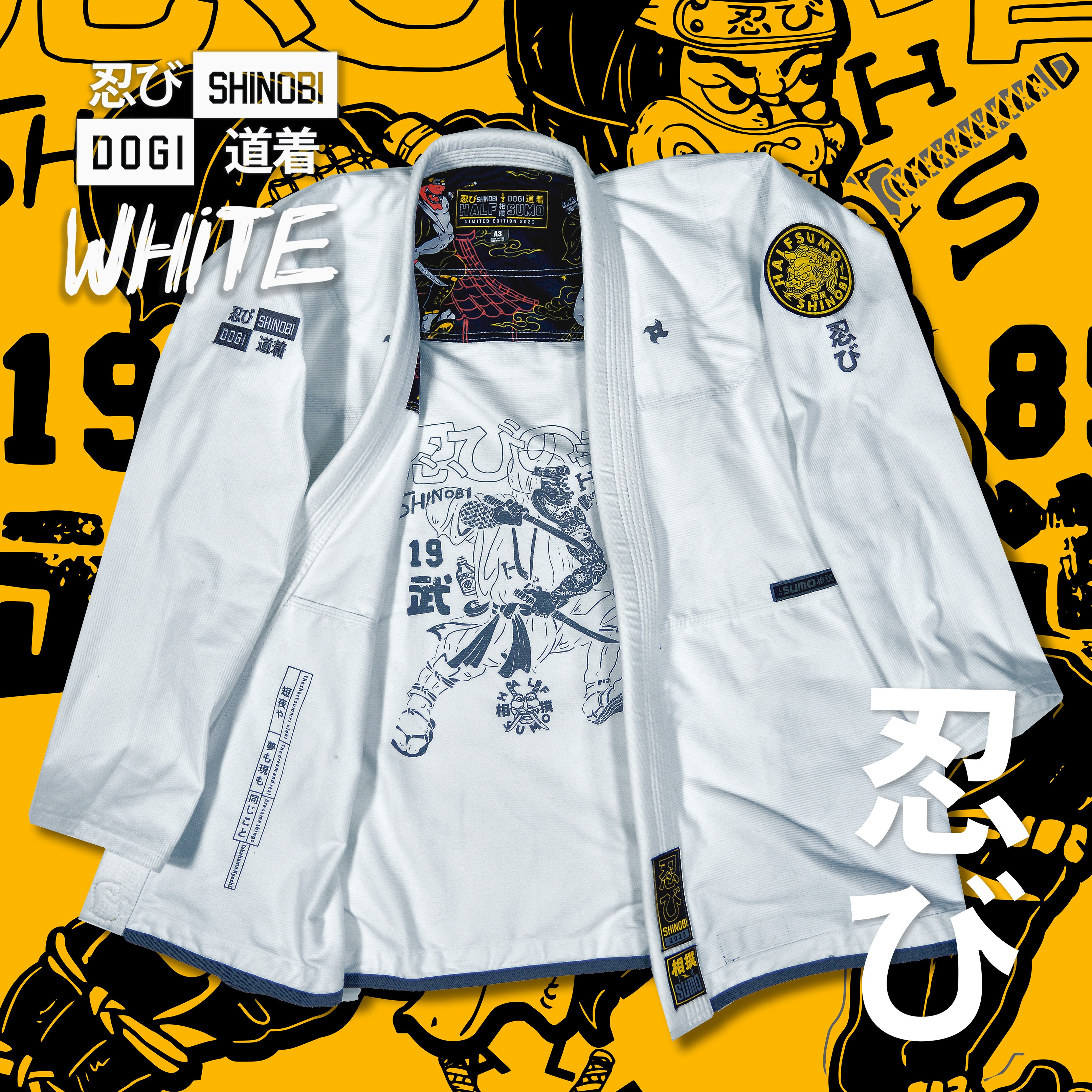 Shinobi Dogi White for Women